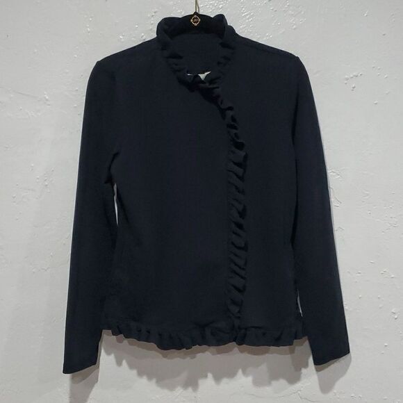 Matilda Jane All is Calm Jacket with Moto Style Snaps in Black Size S - Picture 2 of 14